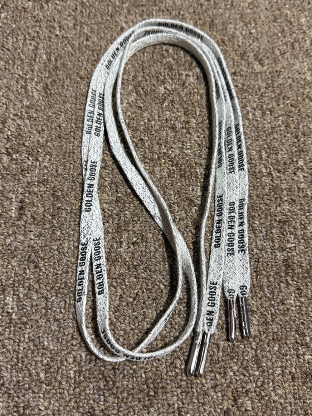 107cm Golden Goose LOGO Shoe Laces